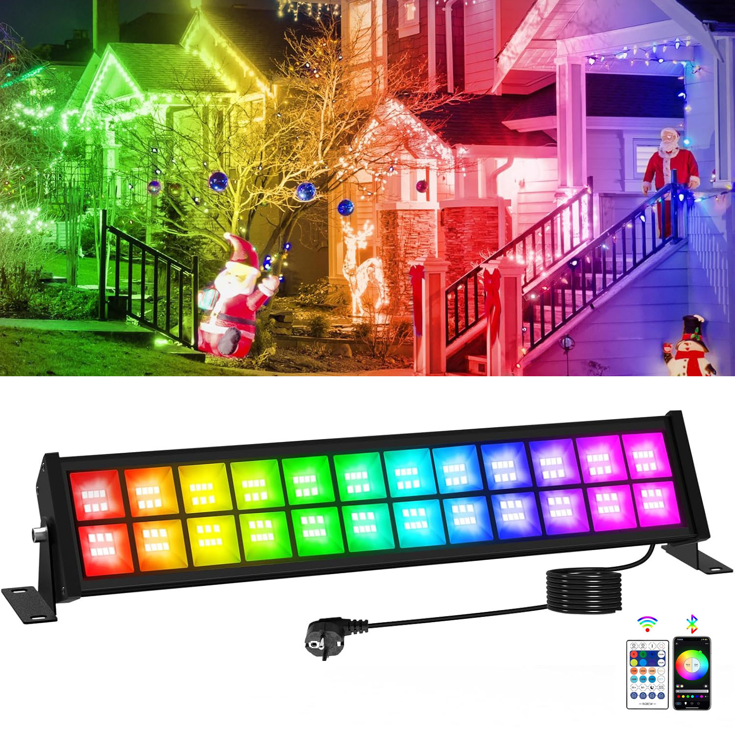 Outdoor Lighting Uk - 50/72W RGB LED 투광 조명 바