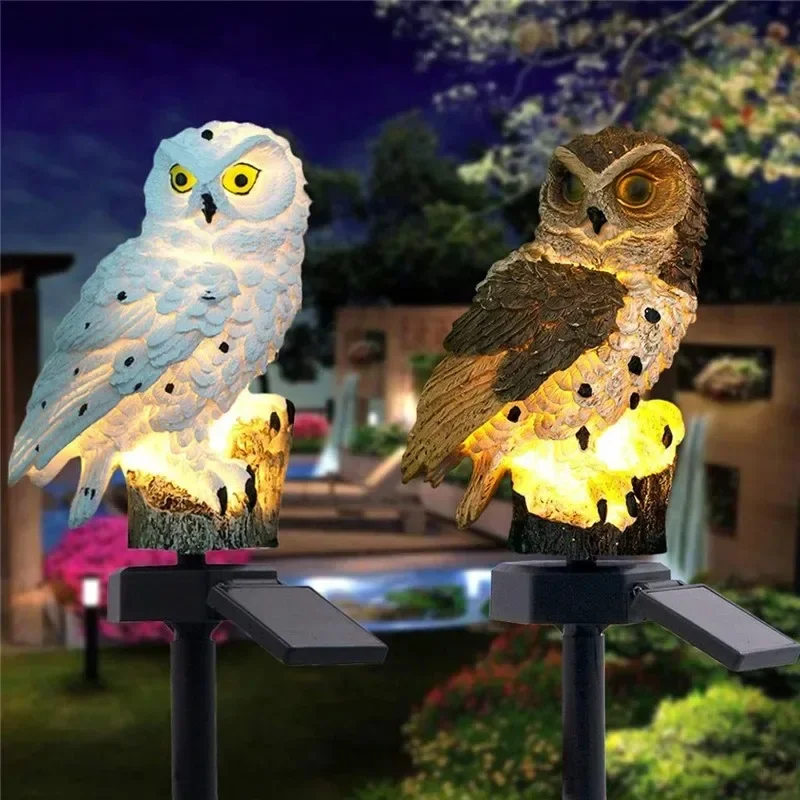 태양광 올빼미 조각상 정원등 LED 방수 야외 장식 ( - Outdoor Lighting And Landscape 리뷰 및 가격