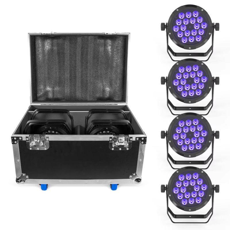4개 18X10W IP65 방수 파라이트 RGBW UV - Outdoor Lighting Ip65 리뷰 및 가격